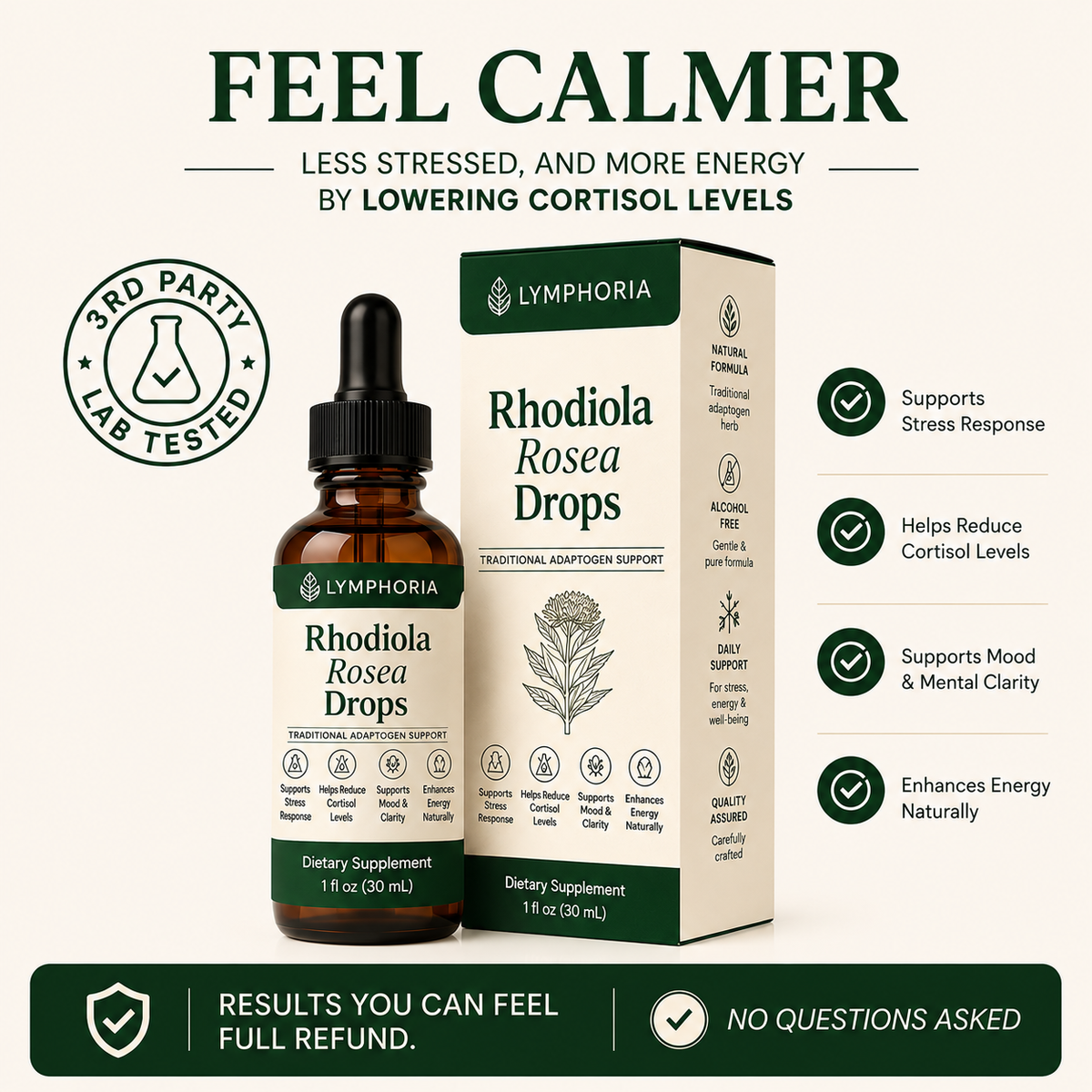 Rhodiola Rosea Drops