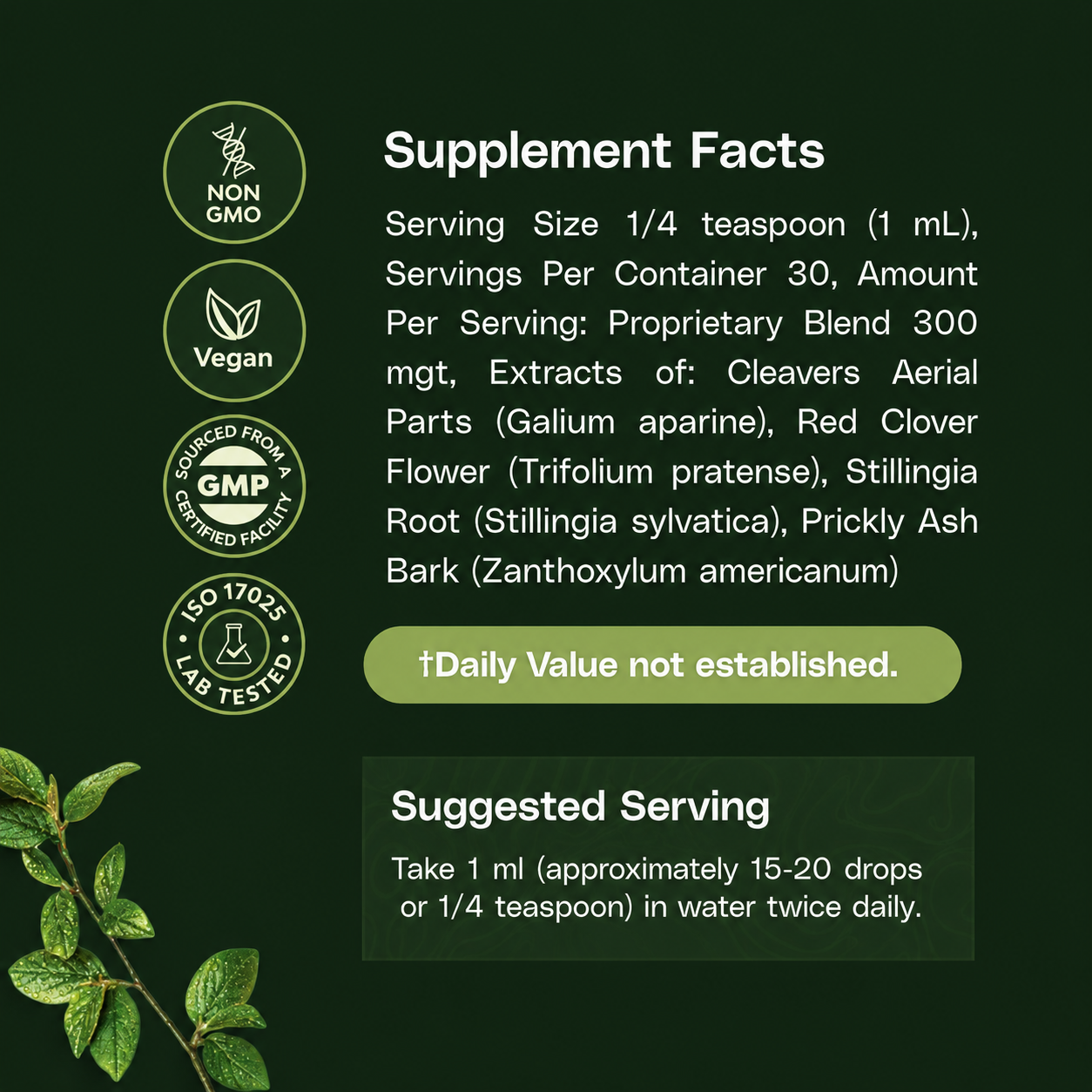 Lymphatic Drainage Wellness Drops™